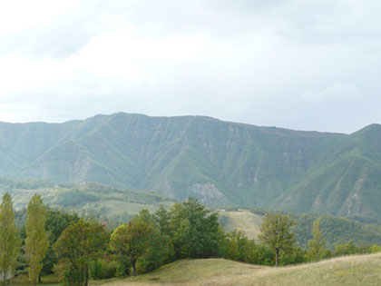 Riva Ridge in the Apennines.